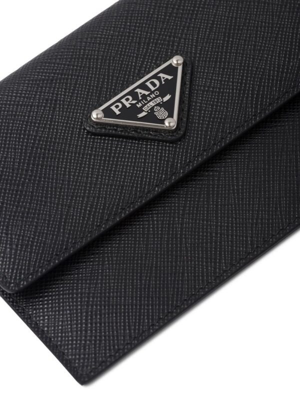 Prada triangle-logo document holder - Image 5