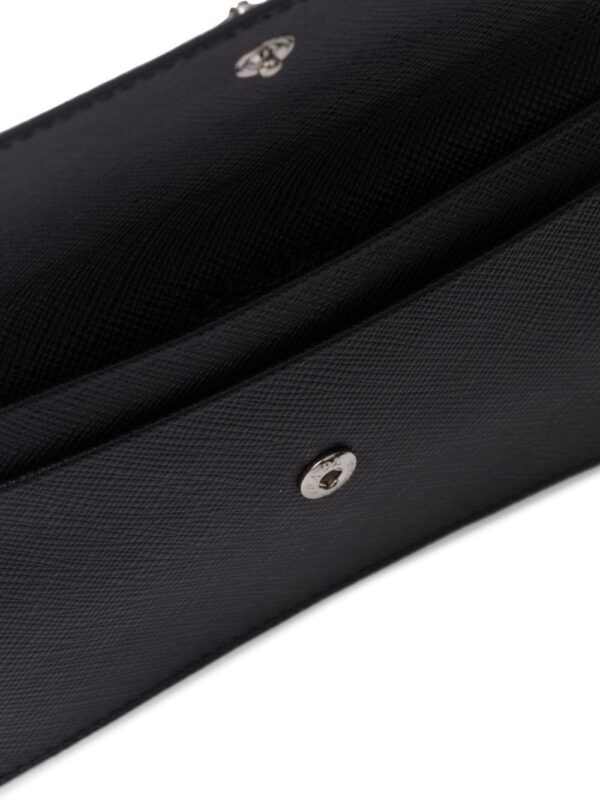 Prada triangle-logo document holder - Image 4