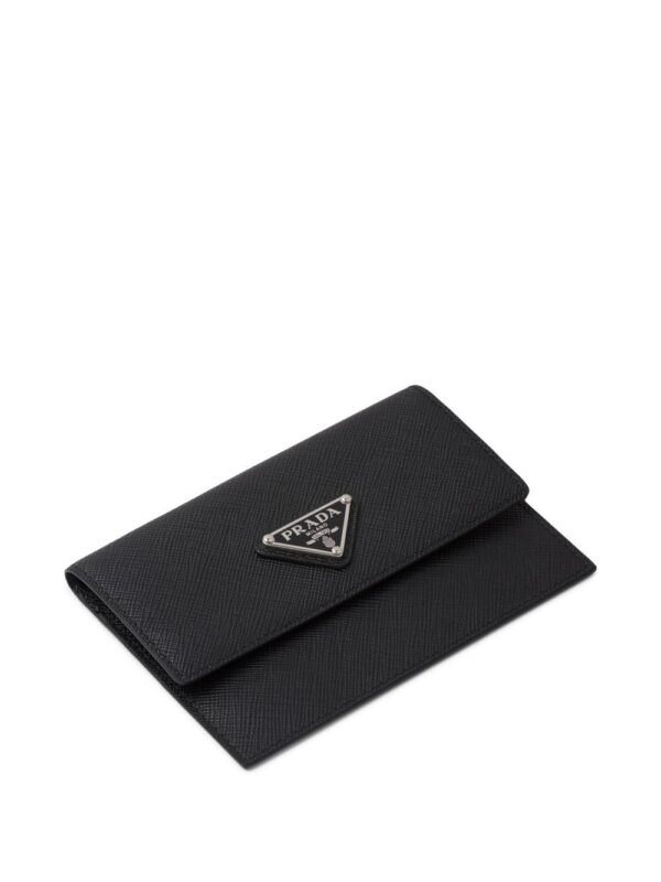 Prada triangle-logo document holder - Image 3