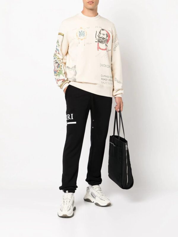 AMIRI  logo print track pants - Image 2