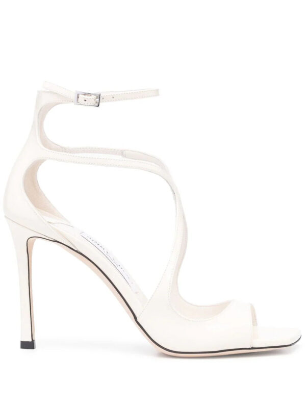 Jimmy Choo  Azia 95mm square-toe sandals