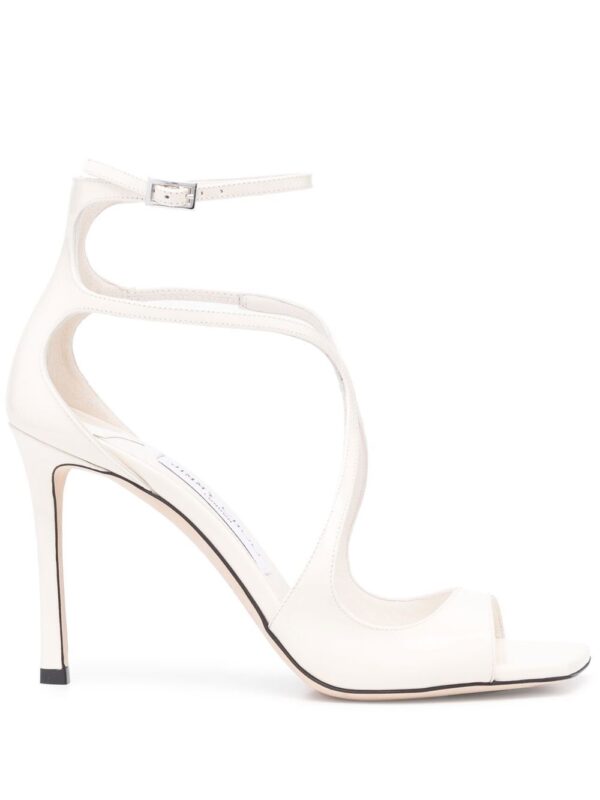 Jimmy Choo  Azia 95mm square-toe sandals