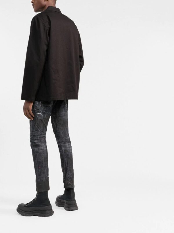 Dsquared2  distressed straight-leg jeans - Image 4