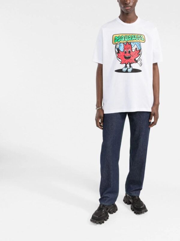 Dsquared2  cartoon-print T-shirt - Image 2