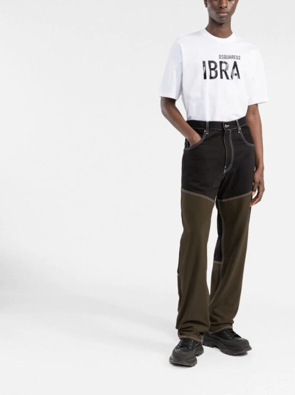 Dsquared2  Ibra-print cotton T-shirt - Image 2