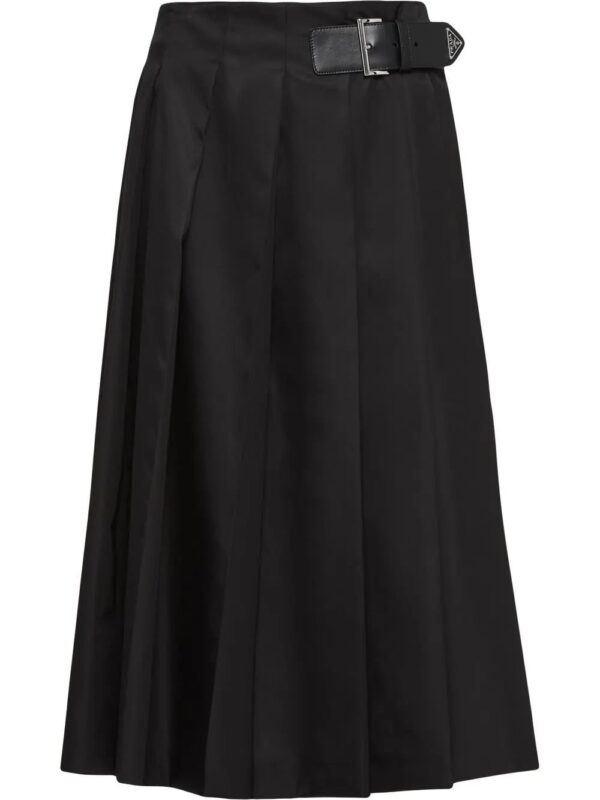 Prada  Re-Nylon pleated skirt