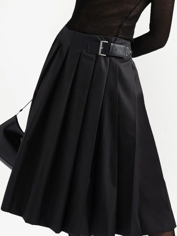 Prada  Re-Nylon pleated skirt - Image 4