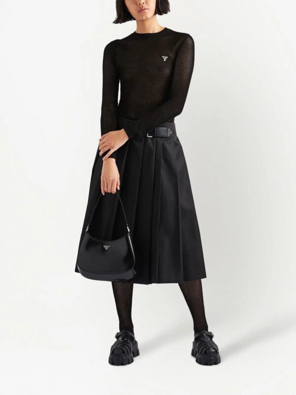 Prada  Re-Nylon pleated skirt - Image 2