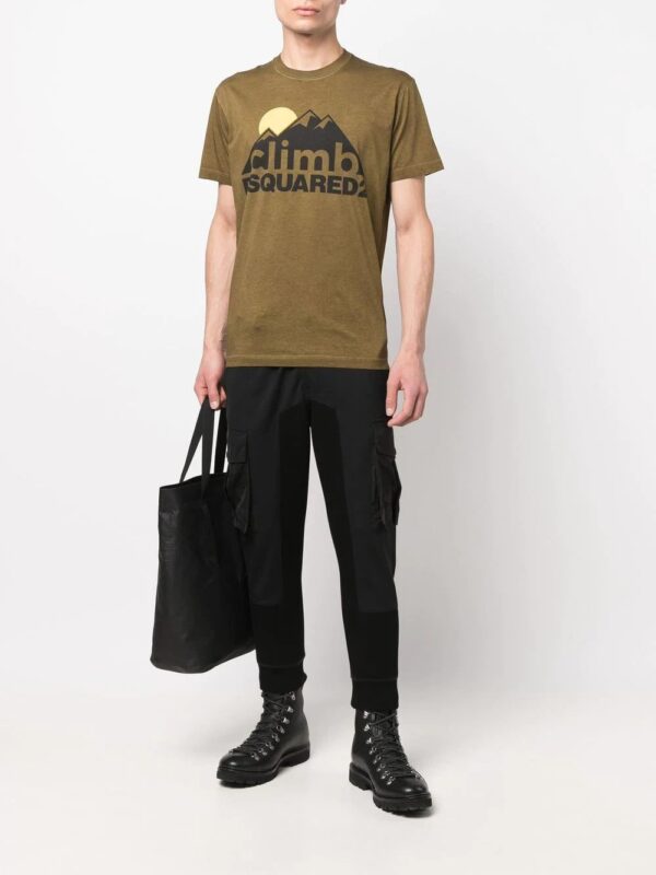 Dsquared2  Climb logo-print T-shirt - Image 2
