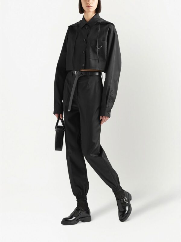 Prada Re-Nylon gabardine shirt - Image 2