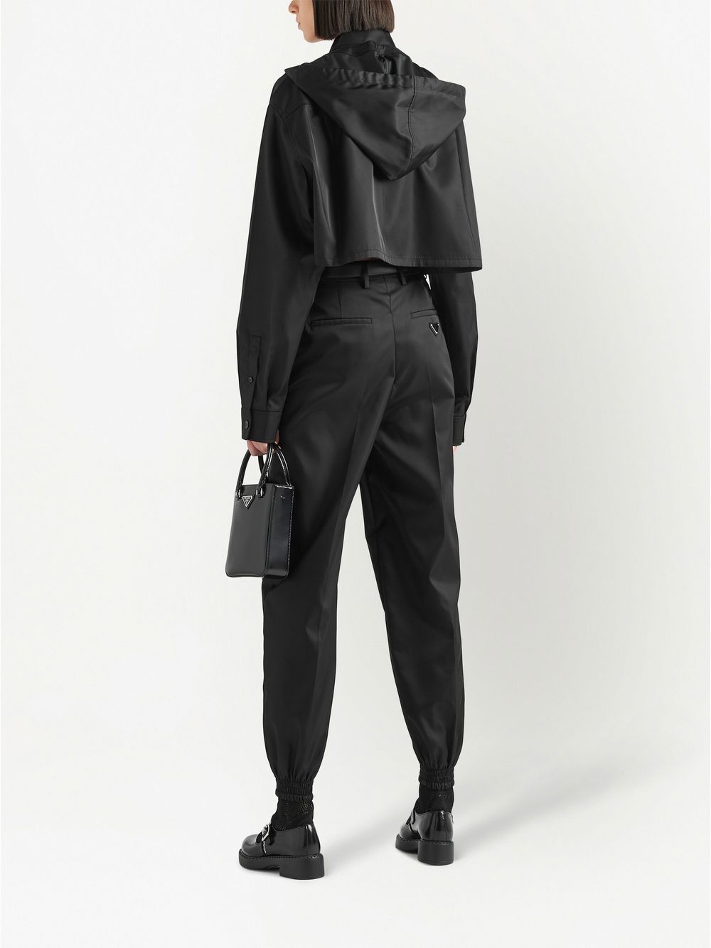 Prada Re-Nylon gabardine shirt - Image 3