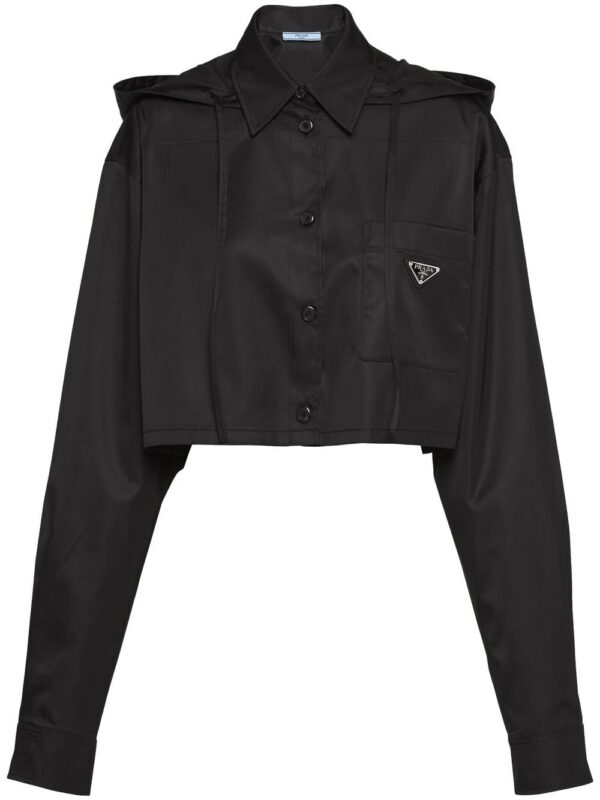 Prada Re-Nylon gabardine shirt