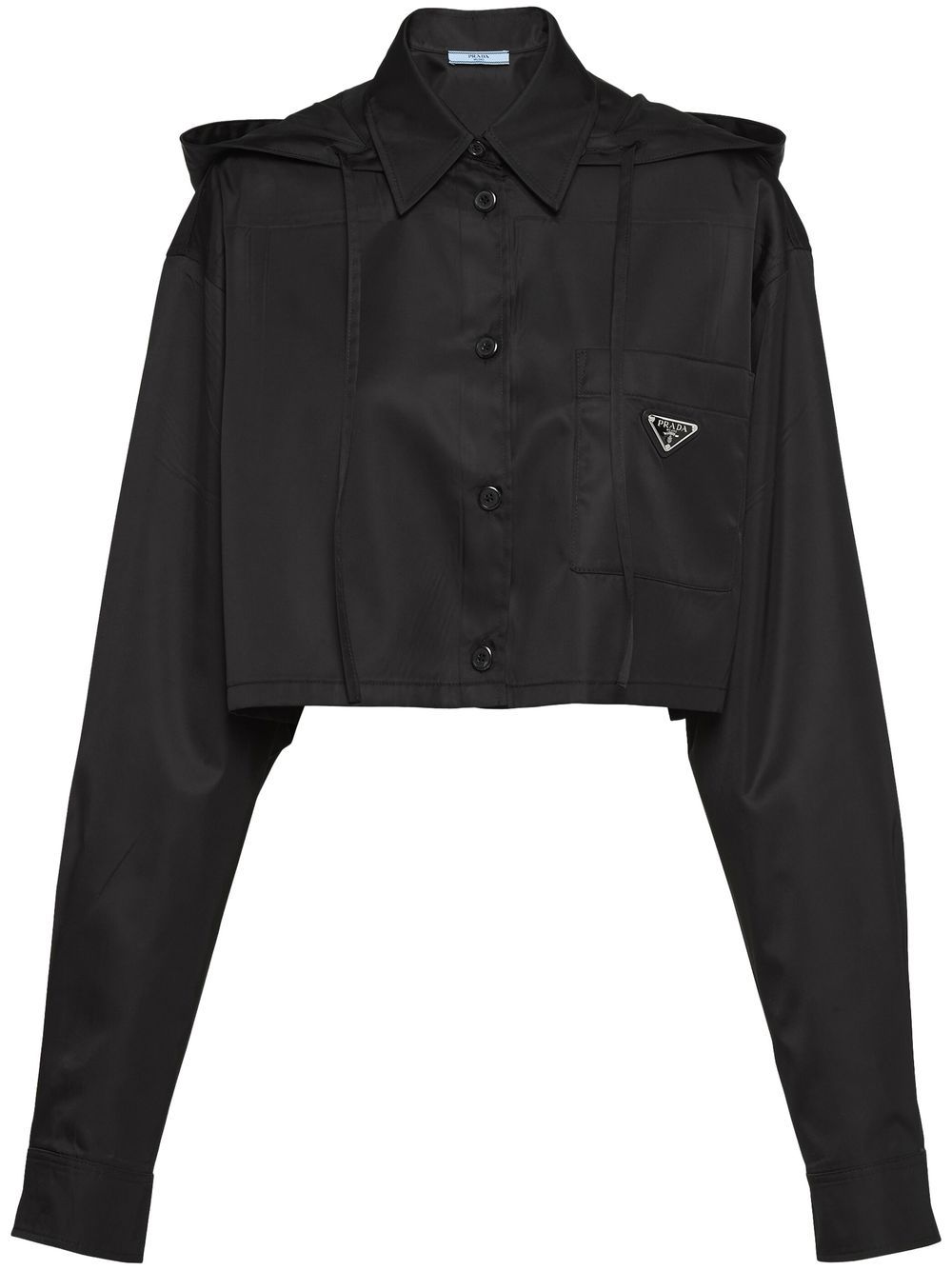 Prada Re-Nylon gabardine shirt