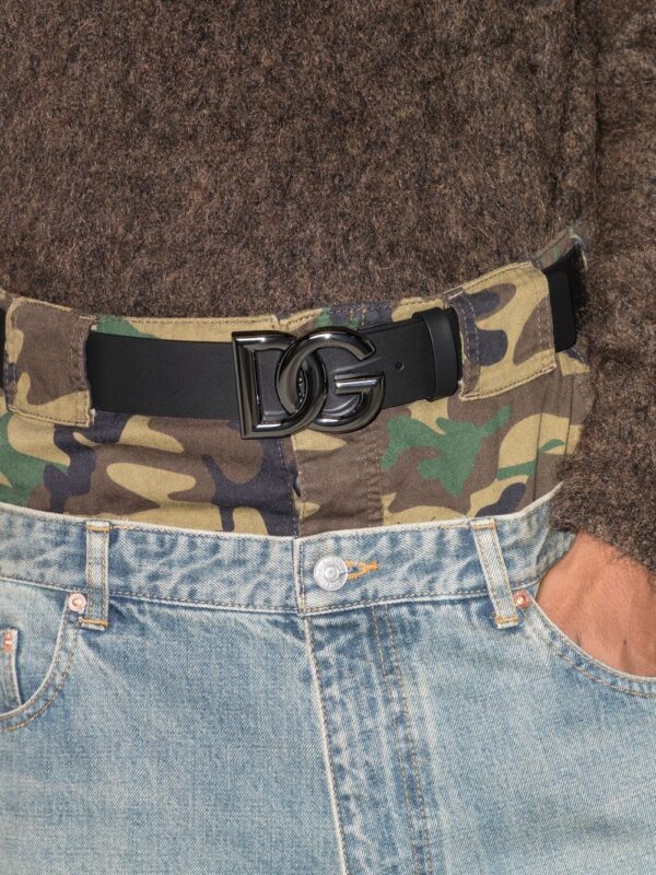 Dolce & gabbana  logo-buckle belt - Image 2