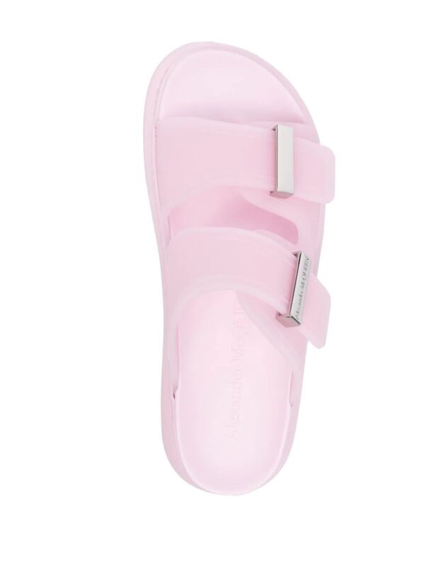 Alexander McQueen  double-strap flat slides - Image 4