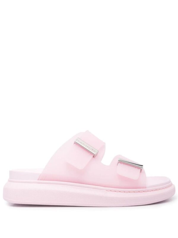 Alexander McQueen  double-strap flat slides