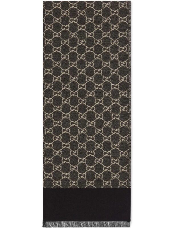 Gucci  GG jacquard scarf
