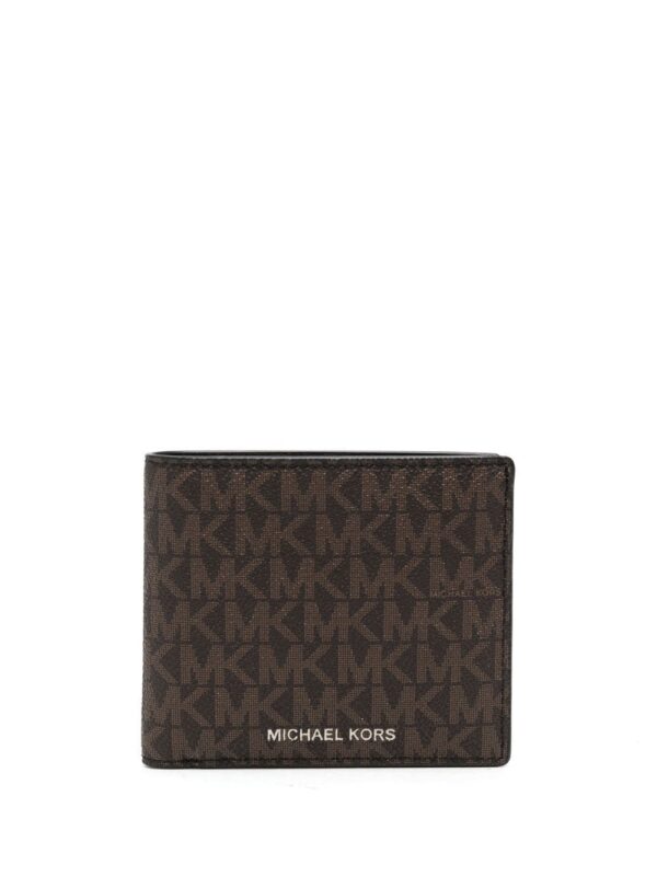 Michael Kors  logo-print bi-fold wallet