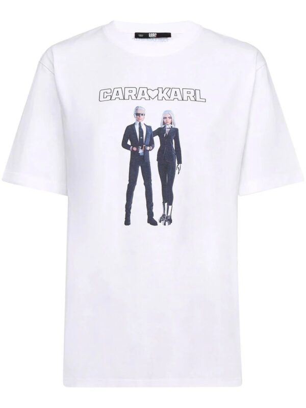 Karl Lagerfeld  x Cara Delevingne Avatar T-shirt