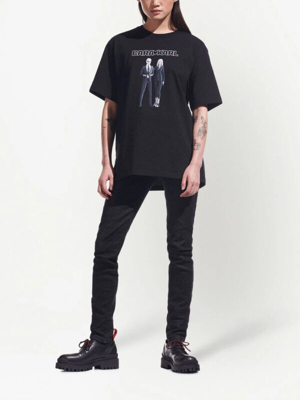 Karl Lagerfeld  x Cara Delevingne Avatar T-shirt - Image 2