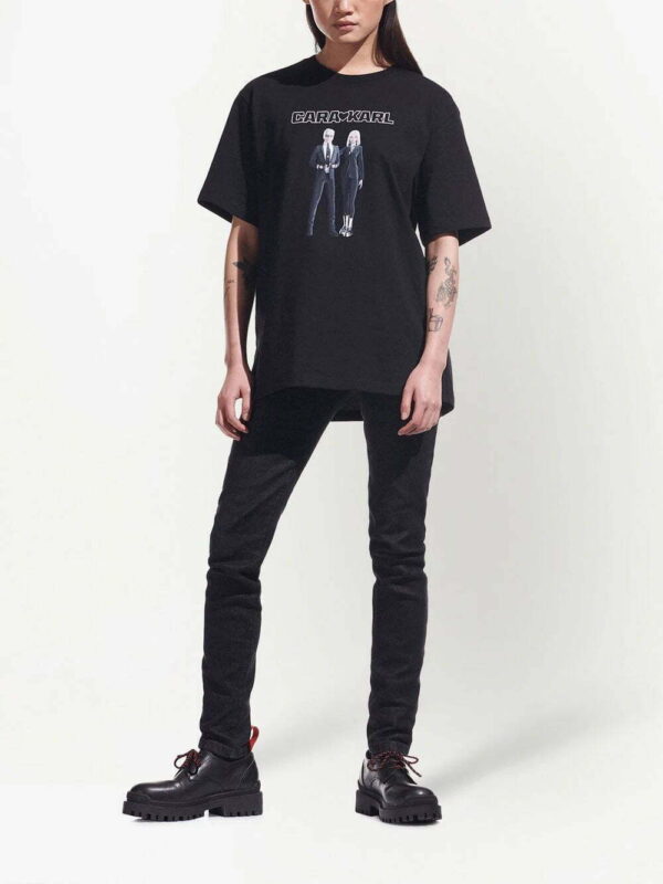 Karl Lagerfeld  x Cara Delevingne Avatar T-shirt - Image 2