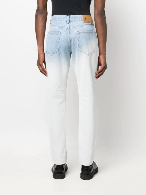 Off-White  gradient-wash slim-cut jeans - Image 4