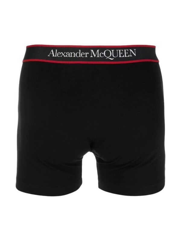 Alexander McQueen  logo-waistband boxer shorts - Image 2