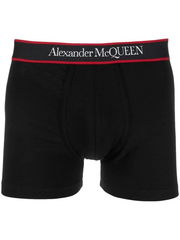 Alexander McQueen  logo-waistband boxer shorts