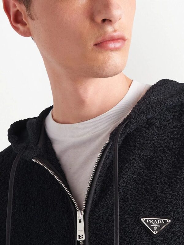 Prada  terrycloth blouson jacket - Image 4