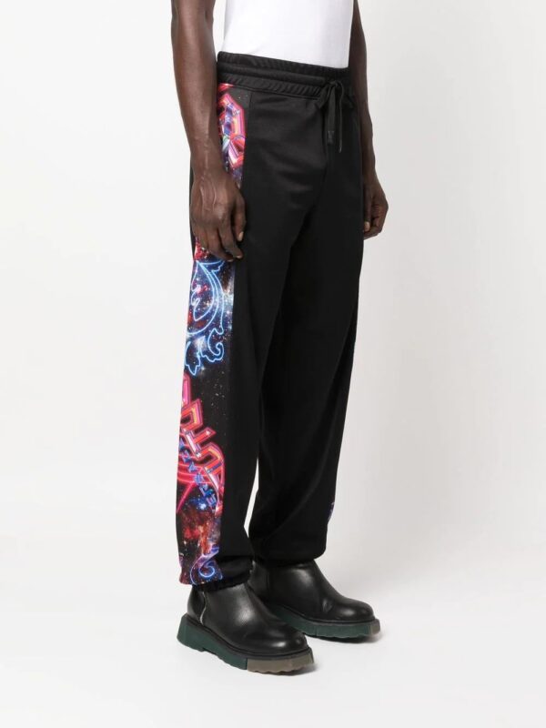 Versace Jeans Couture  graphic-print track pants - Image 3