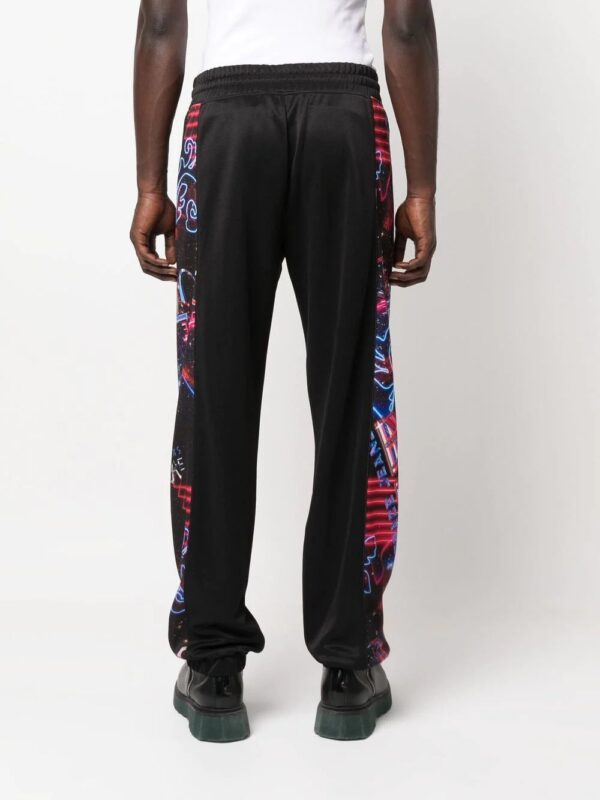 Versace Jeans Couture  graphic-print track pants - Image 4