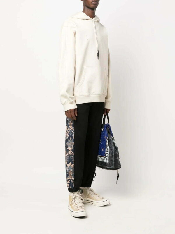 Versace Jeans Couture  floral-stripe track pants - Image 2