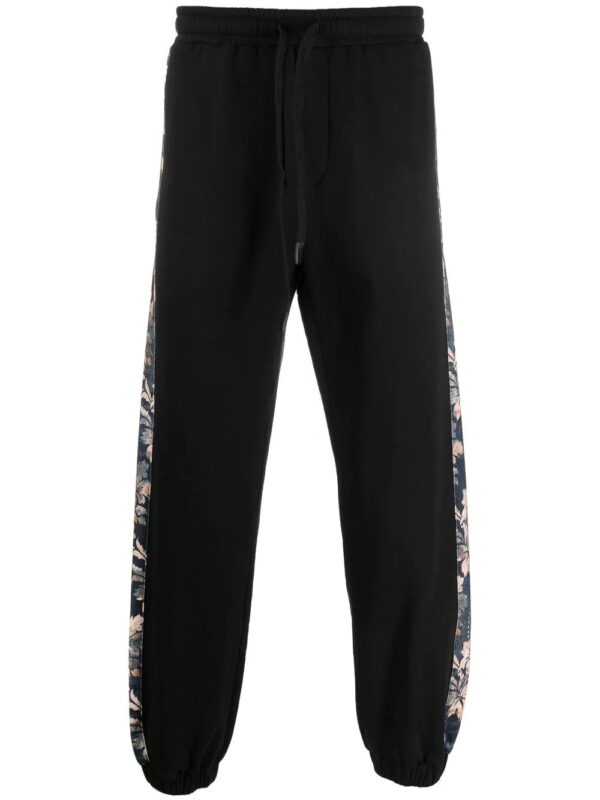 Versace Jeans Couture  floral-stripe track pants