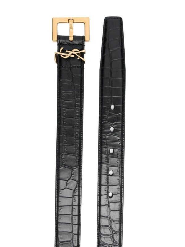 Louis Vuitton  embossed buckle-fastening 30mm belt - Image 2