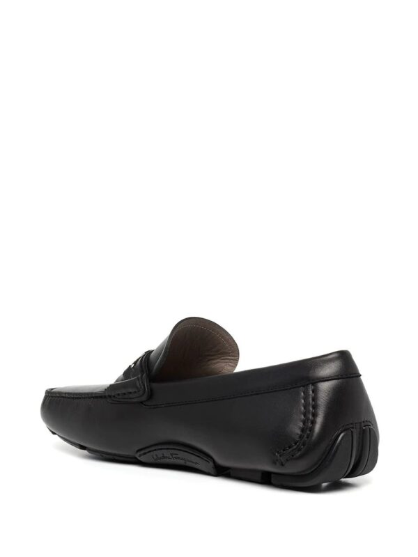 Ferragamo  Gancini-buckle leather loafers - Image 3