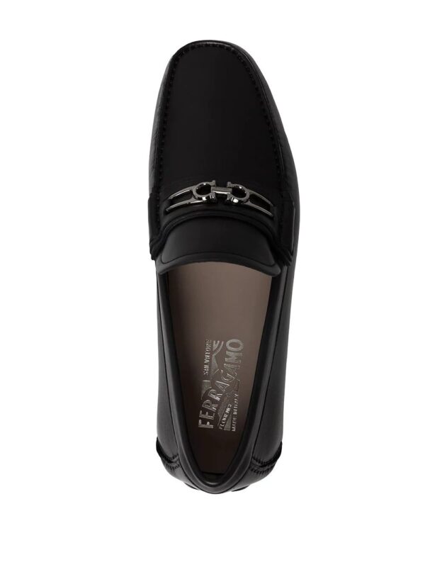 Ferragamo  Gancini-buckle leather loafers - Image 4