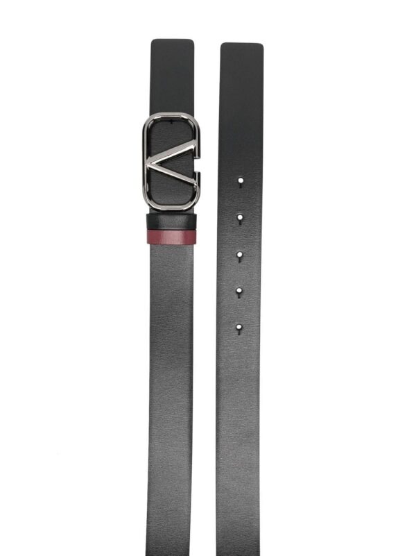 Louis Vuitton V-Logo reversible leather belt - Image 2