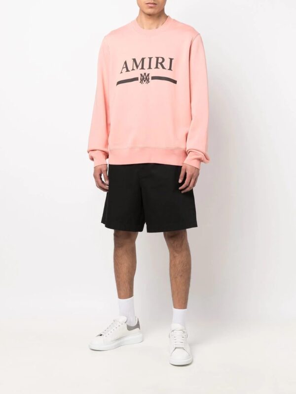 AMIRI  logo-print crew sweatshirt - Image 2