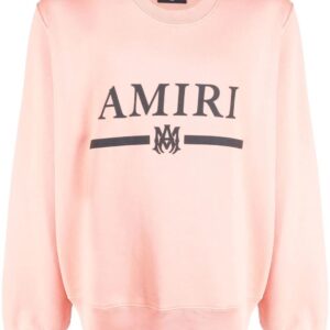 AMIRI  logo-print crew sweatshirt