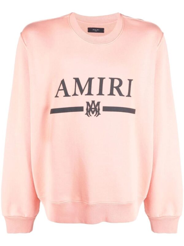 AMIRI  logo-print crew sweatshirt