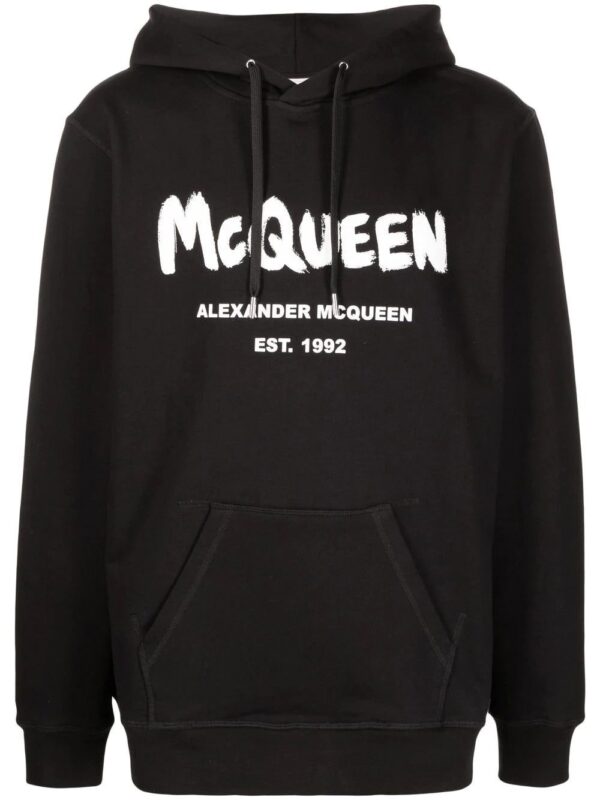 Alexander McQueen  McQueen Graffiti logo hoodie