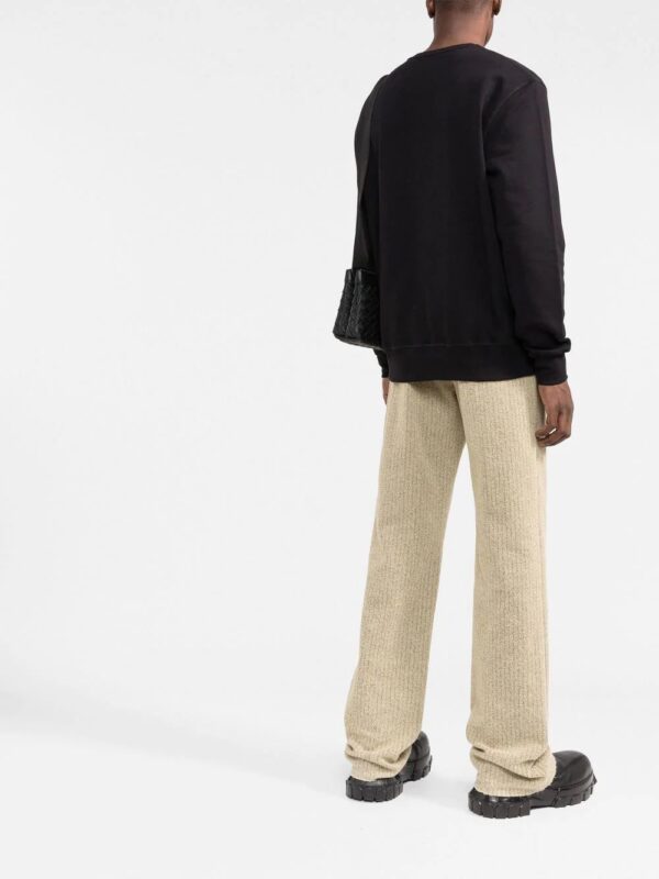 Alexander McQueen  graffiti-print crew neck sweatshirt - Image 4