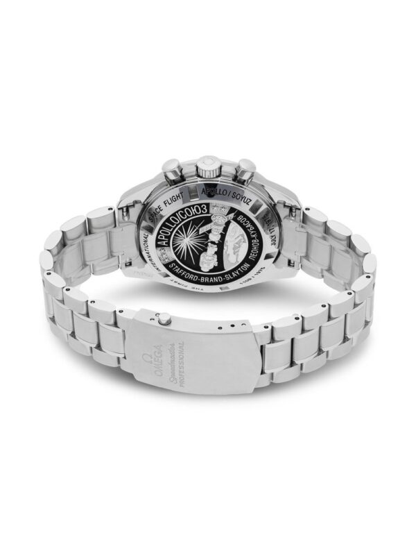 OMEGA 2014 pre-owned Speedmaster Professional Moonwatch Apollo-Soyuz 35th Anniversary 42mm - Image 5