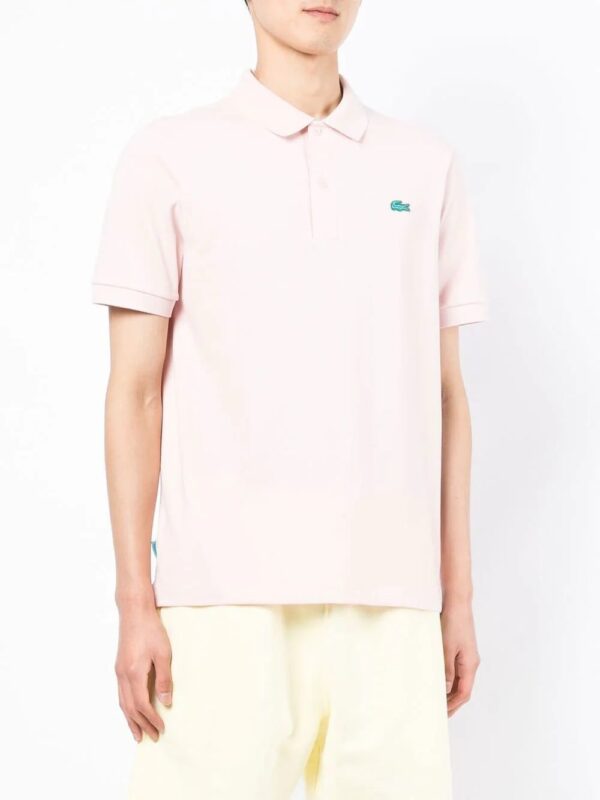 Lacoste  crocodile-patch polo shirt - Image 3
