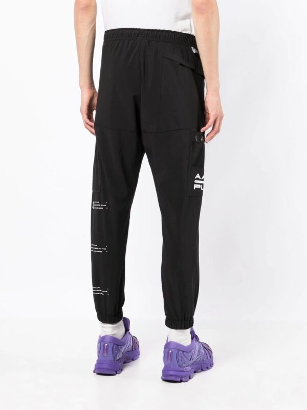 AAPE BY *A BATHING APE®  logo print track pants - Image 4