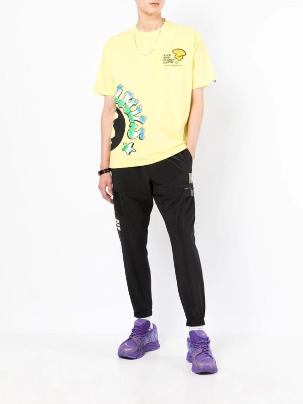 AAPE BY *A BATHING APE®  logo print track pants - Image 2