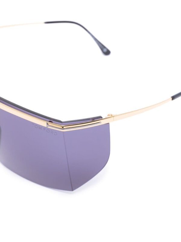 Tom Ford Eyewear Pavlos rectangle-frame sunglasses - Image 3