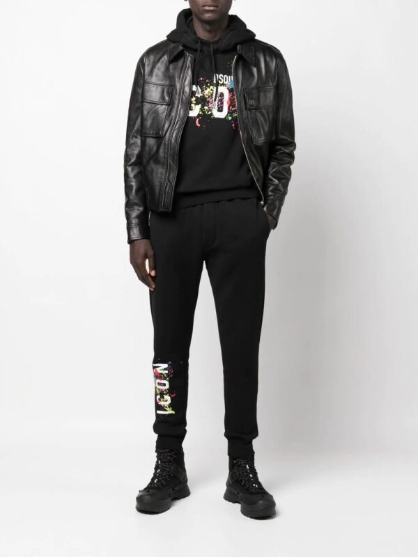 Dsquared2  logo-print track pants - Image 2