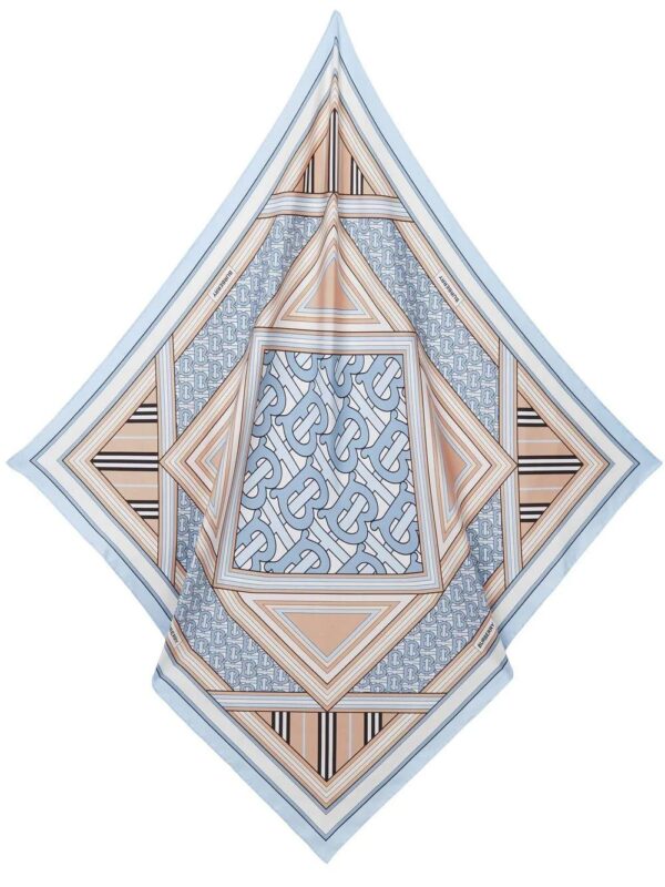 Burberry  Montage-print silk scarf - Image 3