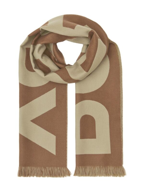 Burberry  logo wool jacquard scarf - Image 3